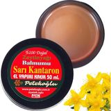 Mey İthalat Petekoğlu (50ML) Elyapımı Sarı Kantaron Yağı Kremi Balmumu Zeytinyağı Kremi Merhemi Onarıcı Nemlendirici Krem