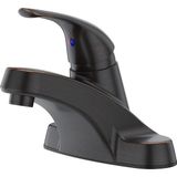 Mey İthalat Pfister LG142800Y Pfirst Serisi Tek Kontrol 10,16 cm Orta Set Banyo Musluğu Toskana Bronz