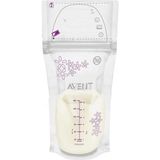 Mey İthalat Philips Avent SCF603/25, Anne Sütü Saklama Poşetleri, 25 x 180 Ml, Şeffaf