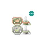 Mey İthalat Philips-Avent Ultra Air Emzik 6-18 Ay 2'li Erkek SCF085/60, Standart
