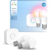 Mey İthalat Philips Hue Essential 2'li E27 Ampul Başlangıç Seti 806 Lumen