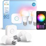 Mey İthalat Philips Hue Essential 3'lü E27 Ampul Başlangıç Seti 806 Lumen