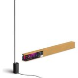 Mey İthalat Philips Hue Gradient Signe Akıllı LED Zemin Işığı, Lambader, Siyah