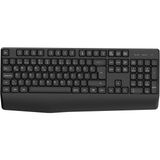 Mey İthalat Philips SPK6348 Kablosuz Klavye - 2.4ghz USB Alıcılı Türkçe Q Klavye - Ergonomik, Ince Tasarım ve 15 Metre Çekim Mesafesi - Siyah