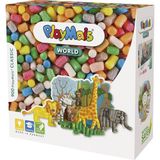 Mey İthalat Playmais World Jungle El Işi Seti, 3 Yaşından Büyük Çocuklar Için, Yaklaşık 1000, El Işi Için Şablonlar ve Talimatlar (Türkçe Olmayabilir) | Çocuklar Için Hediyeler | Yaratıcılığı ve Ince Motor