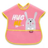 Mey İthalat® Poli Muşamba Büyük Mama Önlüğü 029 Pembe