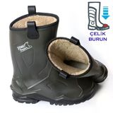 Mey İthalat® Pollyboot Power Rigger Çizme Çelik Burunlu 39 Numara