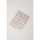 Mey İthalat Pop Beauty Nail Art Tırnak Süsleme Sticker, Tırnak Dövmesi, Tırnak Tattoo Rose