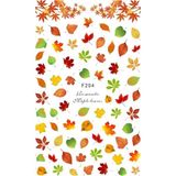 Mey İthalat Pop Beauty Nail Art Tırnak Süsleme Sticker, Tırnak Dövmesi, Tırnak Tattoo Turuncu- Sari