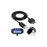 Mey İthalat Pop Konsol Ps Vita 1000 Şarj ve Data Kablosu Playstation Vita 1000 Fat Model Uyumlu USB Şarj Kablosu