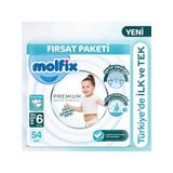 Mey Ithalat® Premium Bebek Bezi Ultra Fırsat Paketi 6 Beden 15+ kg 54 Adet