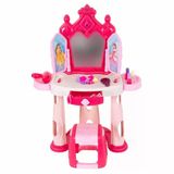 Mey İthalat® Pretty Pinky Işıklı Ve Sesli Makyaj Masası Oyun Seti