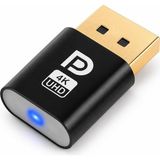 Mey İthalat Primex PX-5261 Displayport 4K UHD Display Dummy Plug, Dp Sanal Monitör Adaptörü, Ekran Kartı Emülatörü, Headless Display Emulator, Bitcoin Mining ve Uzaktan Erişim Için