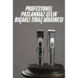 Mey Ithalat® Pro Şarjlı Saç Sakal Tıraş Makinesi Ense Kesme Makinesi Lazer Öncesi Kısaltma