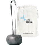 Mey İthalat Probident Dil Temizleme Aparatı/dil Sıyırıcı Kese + Stand Hediyeli Full 304 Surgical Stainless Steel