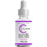 Mey İthalat Procsın Anti-Aging Kolajen Serum, Kırışıklık Karşıtı & Gözenek Sıkılaştırıcı, Yaşlanma Karşıtı & Cilt Yenileyici, Günlük Bakım, 20 ml