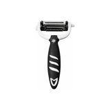 Mey İthalat Profesyonel Paslanmaz Çelik Sebze Meyve Soyucu Ergonomik Tutma Saplı Kaymaz Kabuk Soyacağı Patates Havuç Elma Salatalık Kabak Için Çok Amaçlı Dayanıklı Keskin Mutfak Soyma Aparatı