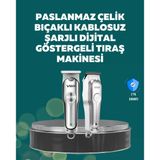 Mey İthalat Profesyonel Saç ve Sakal Kesme Makinesi – Şarjlı, Sessiz Motor, Ayarlanabilir Tarak