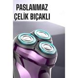 Mey İthalat® Profesyonel Şarjlı Saç Sakal Tıraş Makinesi Hassas Kesim