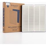 Mey İthalat Purmed Fakir Vigor & Vigor Plus Uyumlu Filtre – True Hepa + Aktif Karbon | 2 aşamalı Hava Temizleyici Yedek Filtre |
