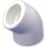 Mey İthalat Pvc Boru Dirsek 45 Derece PPRC 25 mm 10 Adet