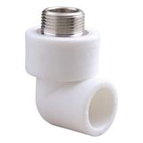 Mey İthalat Pvc Boru PPRC Dış Dişli Dirsek 20x1/2'' 10 Adet