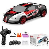Mey İthalat Rc Drift Araba Uzaktan Kumanda Araba 2.4ghz 1:24 Ölçekli 4WD 15KM/H Yüksek Hızlı Model Araç LED Işıkları Sürüklenen Lastik Yarışı Spor Oyuncak Araba Yetişkin Erkek Kız Çocuklar Için Hediye 2 Adet Şarj