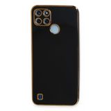 Mey İthalat® Realme C25y Kılıf Volet Silikon - Siyah