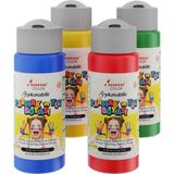 Mey İthalat Red Rose Ana Renkler Parmak Boyası 4'lü Set 4X60 ml