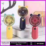Mey İthalat® Renkli Kulaklı Mini Fan