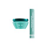 Mey İthalat Resistance Masque Extentioniste Yoğun Bakım Maskesi 200 ml Çiçekli Turkuaz - Çok Renkli