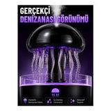 Mey İthalat RGB Işıklı Denizanası Hava Nemlendirici Ultrasonik Buhar Makinesi 2H 4H 8H Zamanlayıcıl
