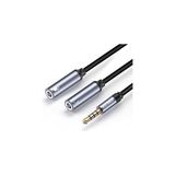 Mey İthalat Rocoren Hi-Fi Trrs Mikrofon ve Kulaklık Birleştirici 3.5mm Y Jack Kablo