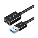 Mey İthalat Rope 5gbps Hızlı Veri Aktarımı USB 3.0 Erkek Dişi Uzatma Kablosu Halat Örgülü 2 Metre - Çok Renkli
