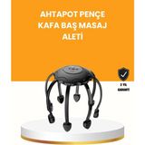 Mey Ithalat® Saç Derisi Masaj Aleti 8 Bağımsız Kol 3 Modlu Derin Rahatlama - Renkli