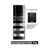 Mey İthalat Saç Dolgunlaştırıcı Keratin Fibers Siyah Topik Saç Tozu 50 G Siyah