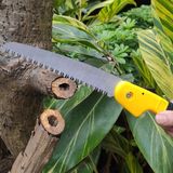 Mey İthalat Şahin Tools SHT-018 Katlanır Budama Testeresi - 18 cm Yüksek Karbonlu Çelik Bıçak, Ergonomik Tutuş, Üç Eksenli Özel Bileme, Hızlı Kesim (Fast Cut)