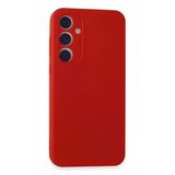 Mey İthalat® Samsung Galaxy A35 5G Kılıf First Silikon - Kırmızı