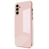 Mey İthalat® Samsung Galaxy A35 5G Kılıf Volet Silikon - Pembe