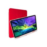 Mey Ithalat® Samsung Galaxy P610 Tab S6 Lite 10.4 Kılıf Kalemlikli Mars Tablet Kılıfı - Kırmızı