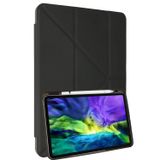 Mey Ithalat® Samsung Galaxy P610 Tab S6 Lite 10.4 Kılıf Kalemlikli Mars Tablet Kılıfı - Koyu Gri
