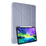 Mey Ithalat® Samsung Galaxy P610 Tab S6 Lite 10.4 Kılıf Kalemlikli Mars Tablet Kılıfı - Lila