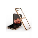 Mey İthalat® Samsung Galaxy Z Flip 4 Kılıf Fold Element Kapak - Gold
