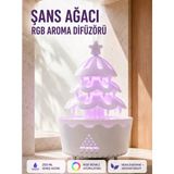 Mey İthalat Şans Ağacı 250 ML Ultrasonik Hava Nemlendirici RGB Işıklı Aroma Difüzörü
