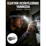 Mey İthalat® Şarj Edilebilir Kafa Feneri Kamp Tamir Ve Outdoor Kullanımına Uygun
