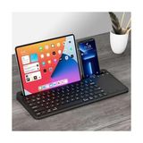 Mey İthalat Şarjlı Bluetooth Touchpad Klavye Dual Bağlantı iPad Pro ile Uyumlu 12.9 Tablet ve Telefon Için Türkçe Q Klavye ZR731, Hızlı ve Kolay Kablosuz Bağlantı - Çok Renkli