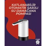 Mey İthalat® Şarjlı Damacana Su Pompası Otomatik Ve Taşınabilir
