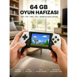 Mey İthalat® Şarjlı, Hafıza Kart Destekli Oyun Konsolu Yeni Nesil