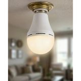 Mey İthalat® Şarjlı Led Ampul 6500K Soğuk Beyaz E27 Duy Enerji Tasarruflu