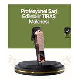 Mey İthalat® Şarjlı Saç Kesme Makinesi – 4 Kademeli Ayar, Lcd Ekran Hızlı Şarj Desteği